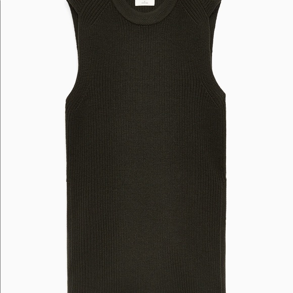 Aritzia Wilfred Tank Palmier Sweater Light Brown - Picture 5 of 8